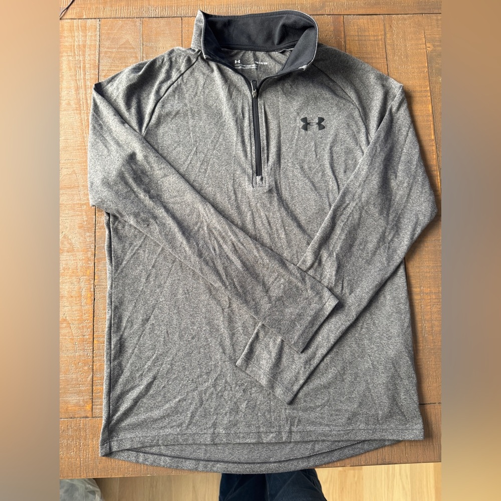 Under Armour Charcoal quarter Zip Jacket